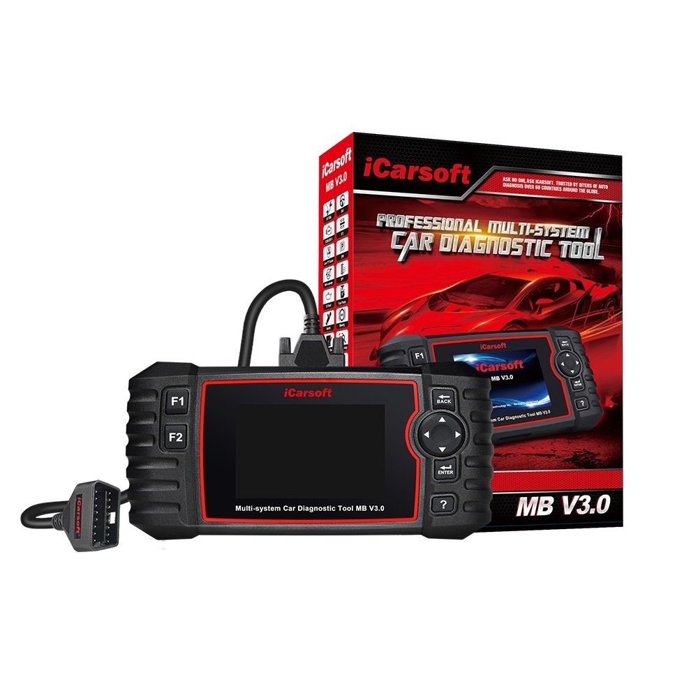 iCarsoft OBD2-Diagnosegerät MB V3.0 Auslesen, Wartung und Service für Mercedes, Sprinter, Smart