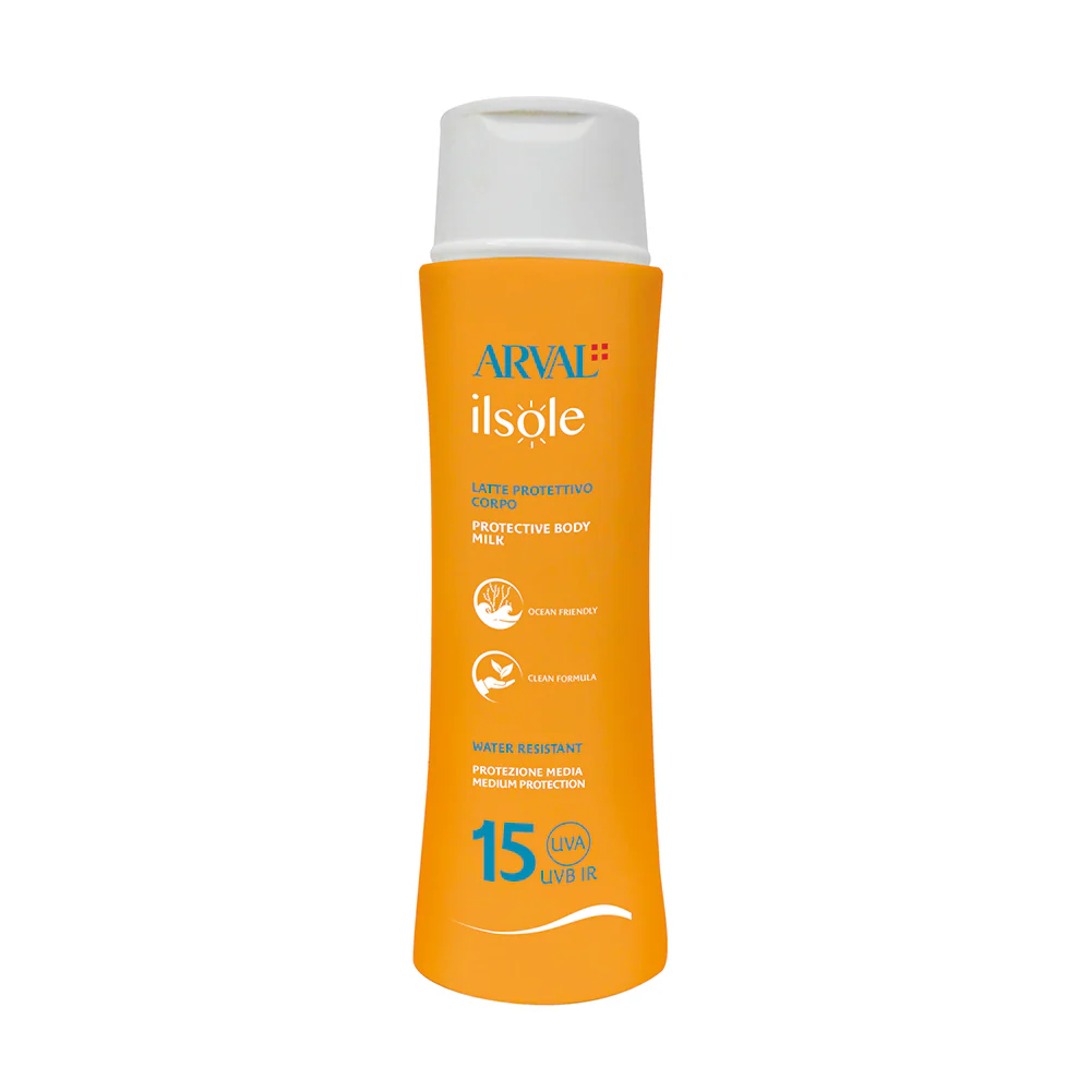 Ilsole Leche Corporal Protectora SPF15 - Leche corporal solar de protección media.
