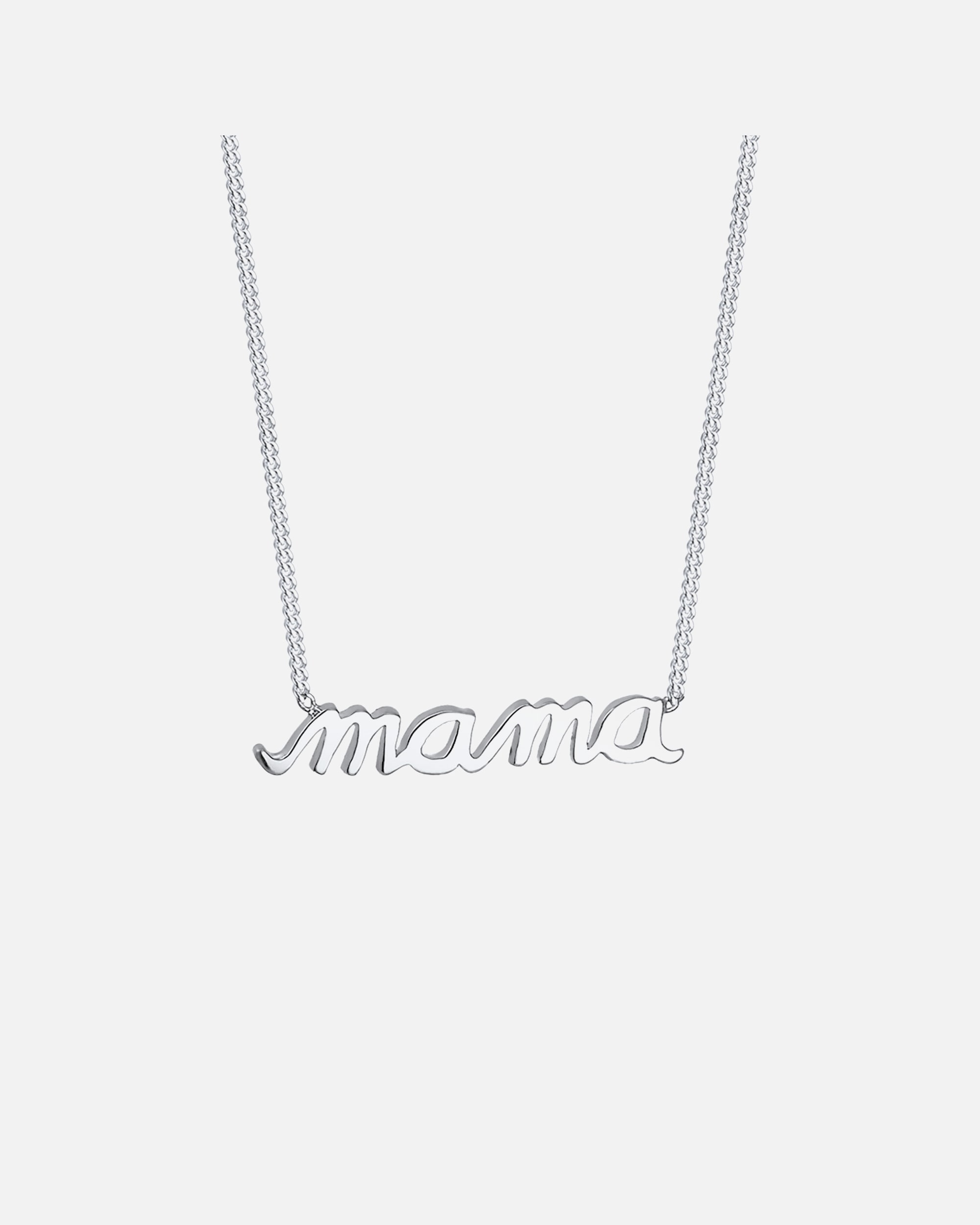 Elli Woman Writing Mama Love - (925/1000) Silver