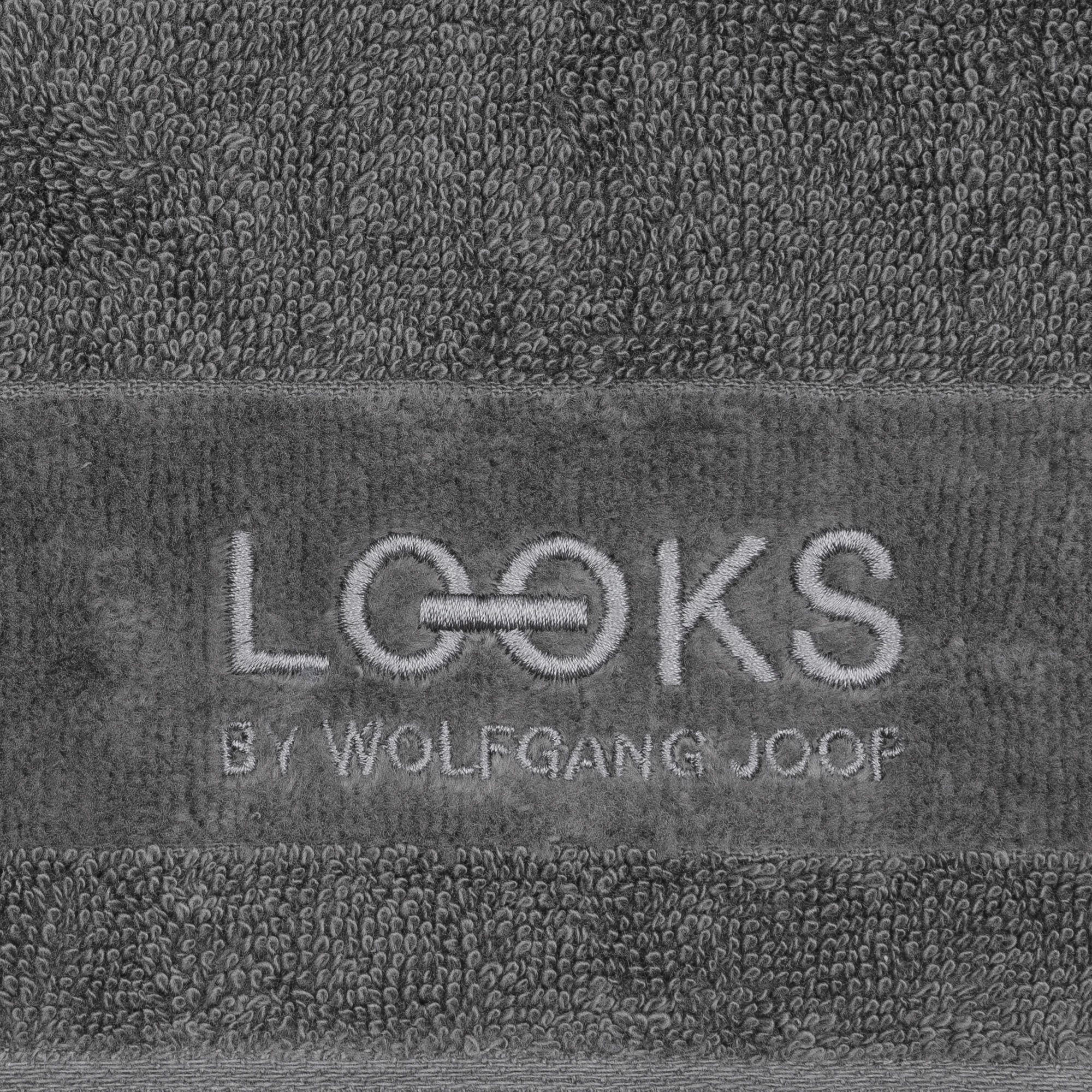 LOOKS by Wolfgang Joop Duschtuch LOOKS, Frottier (1-St), mit Logobestickung