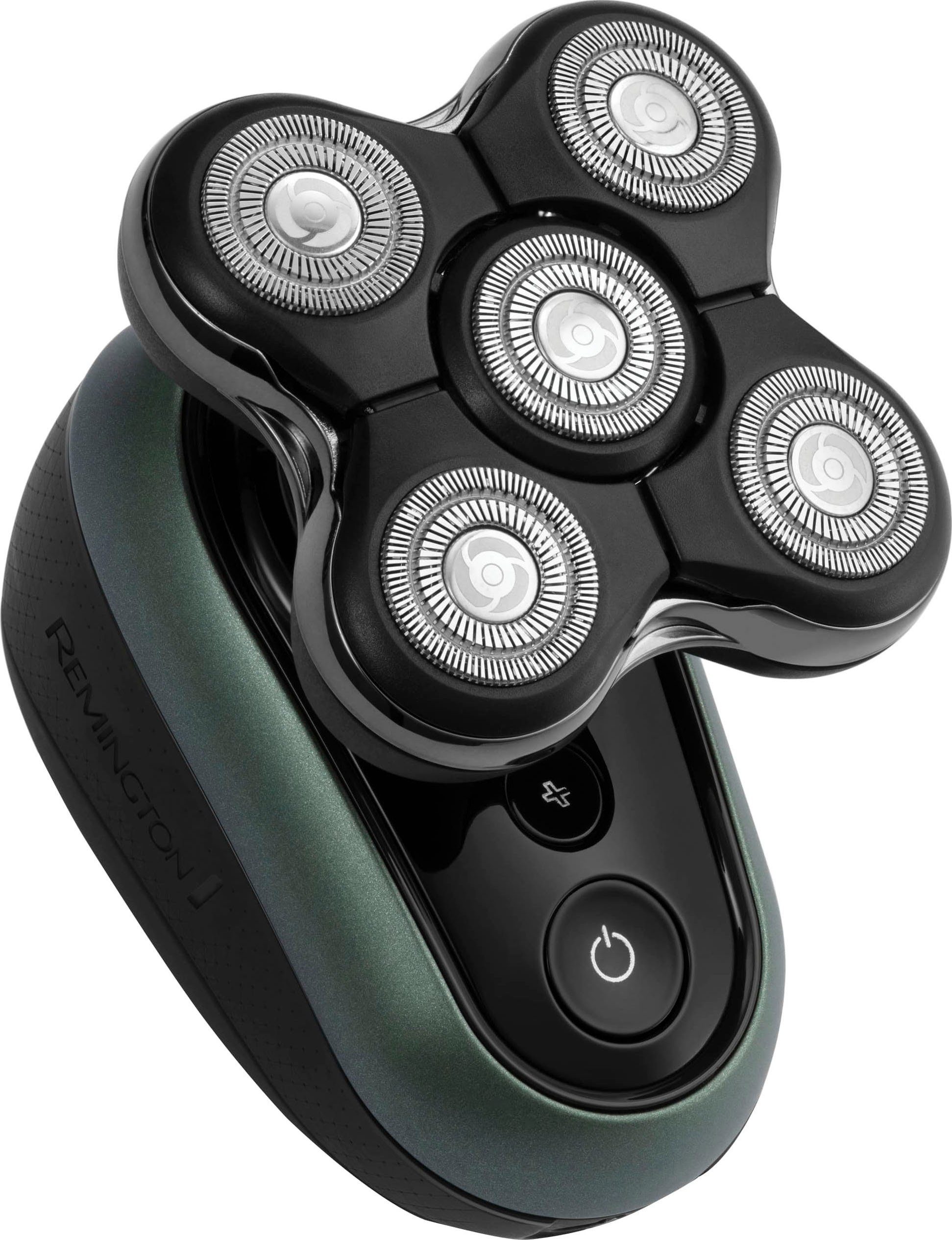 Remington Glatzen-Rasierer RX7, XR1600, Nass-& Trockenrasur, Turbo-Boost-Funktion,akkubetrieben (60 Min)