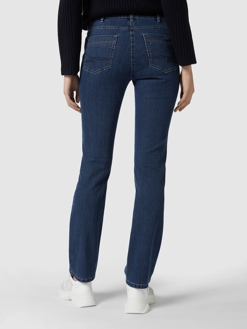 Rinsed Washed Comfort S Fit Jeans Modell CARLA in blau