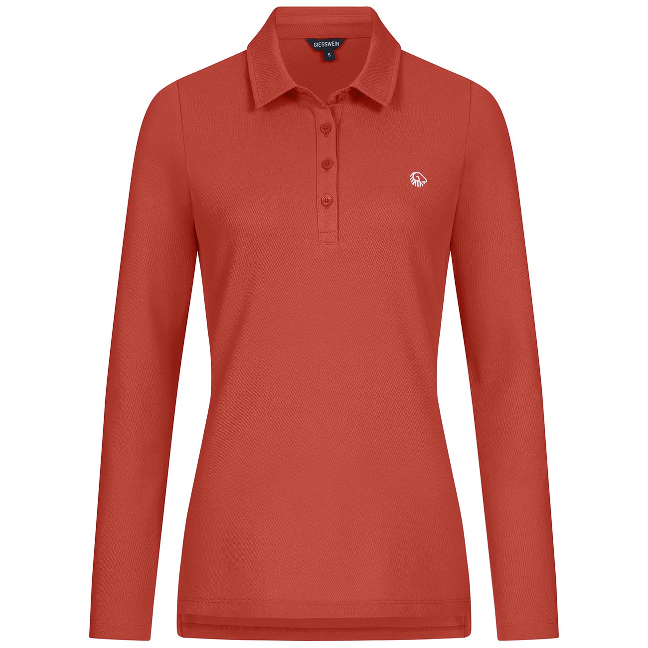 Polo Shirt Bio-Baumwolle Longsleeve Damen