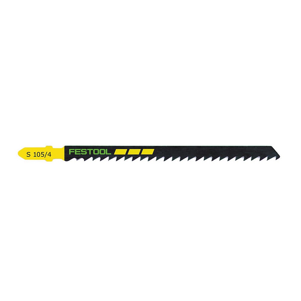 Lâmina de serra FESTOOL 105 mm x 4 mm com encaixe em T para corte de madeira – PADRÃO – 5 unidades 204315