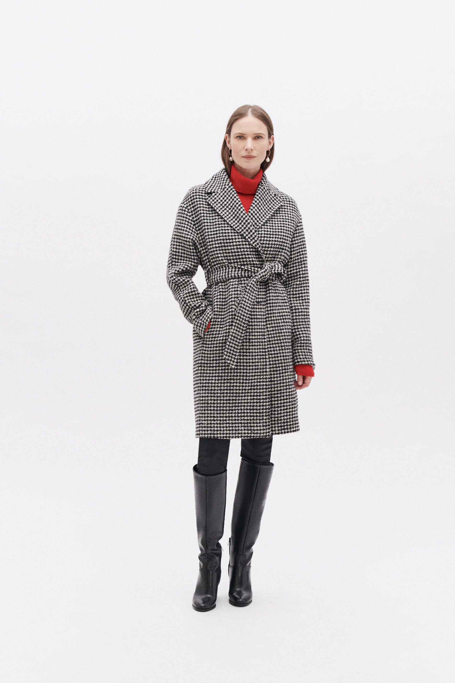 Manteau granta ecru femme