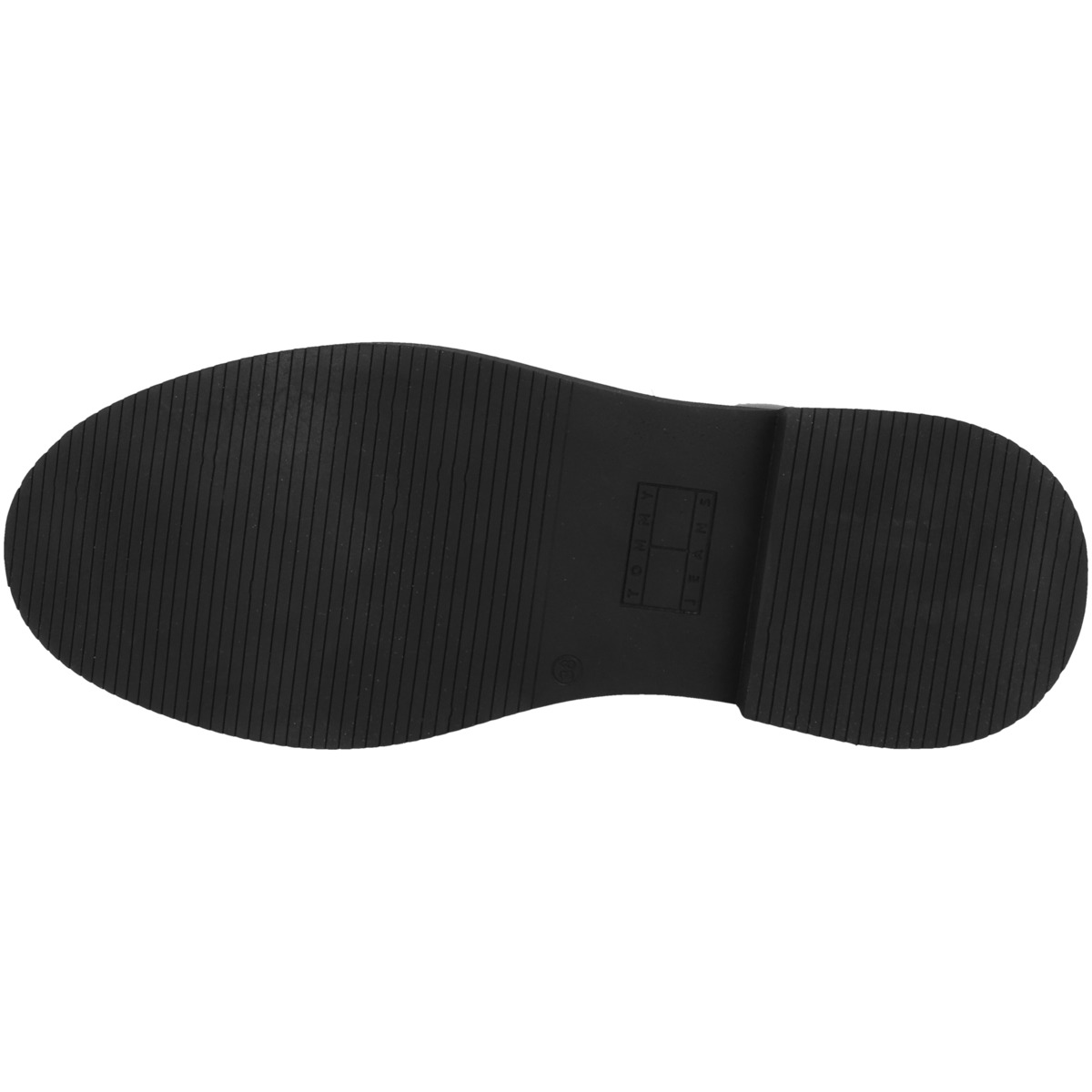 Tommy Hilfiger Tommy Jeans Lace Up Flat Schnürboots schwarz