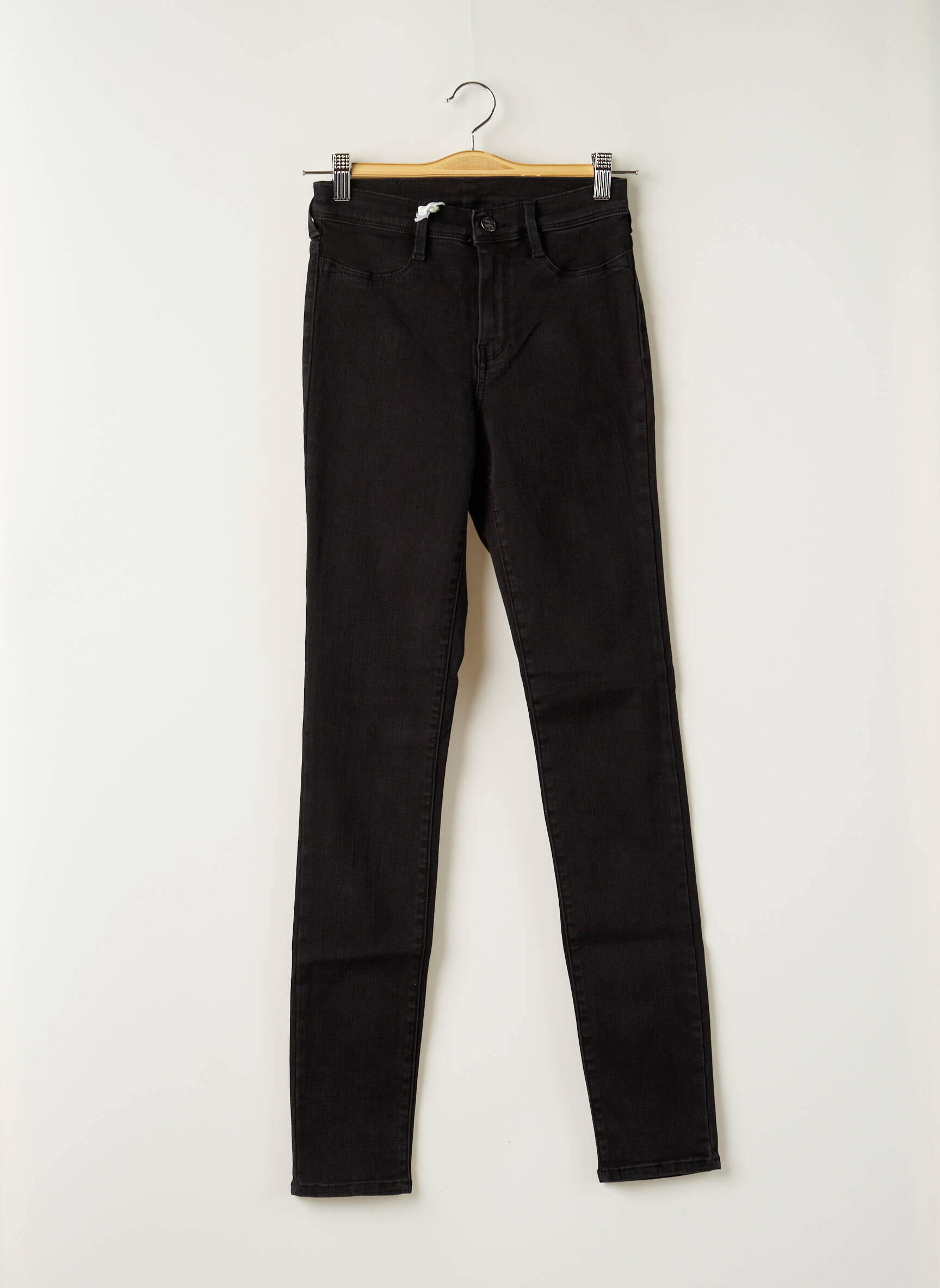 Teddy Smith Jeans Coupe Slim Fille couleur noir