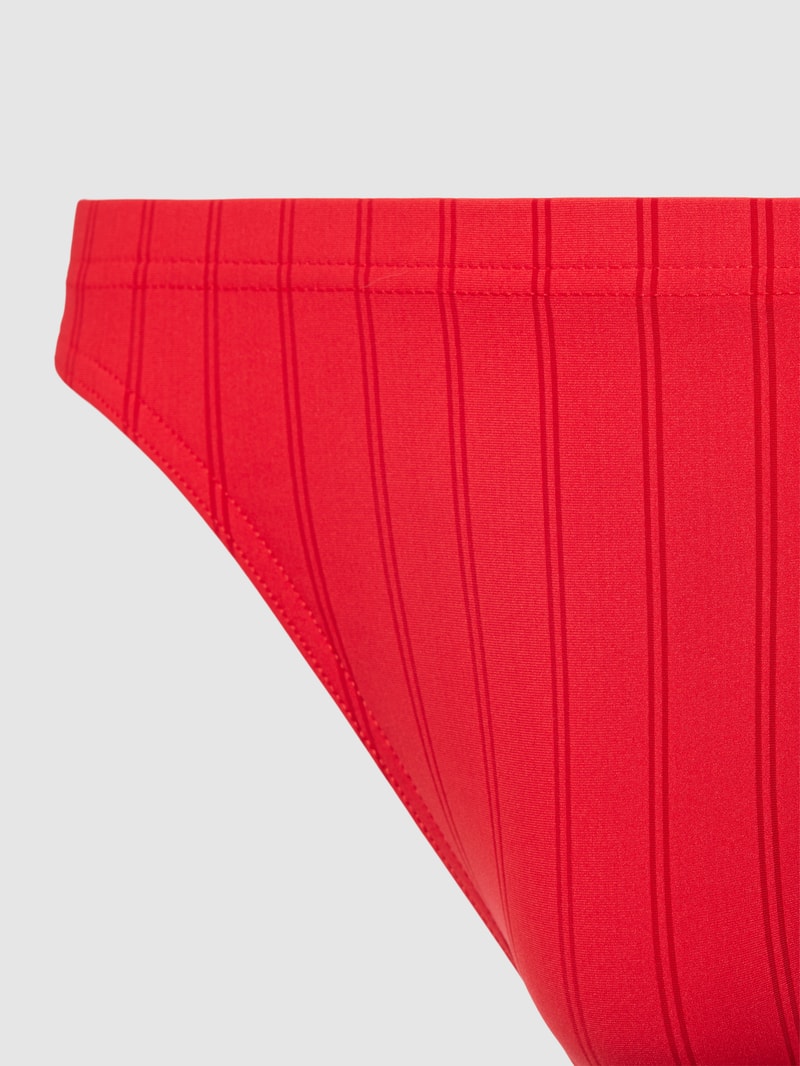 Slip mit Allover-Muster Modell 'Chic' in rot