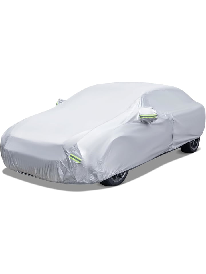 COSTWAY Abdeckplane Auto für Limousine bis zu 479 cm in Grau günstig kaufen onesize