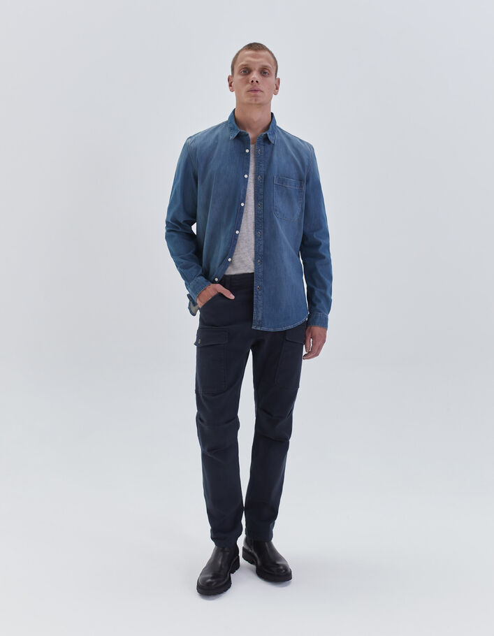 Pantalon BATTLE marine Homme