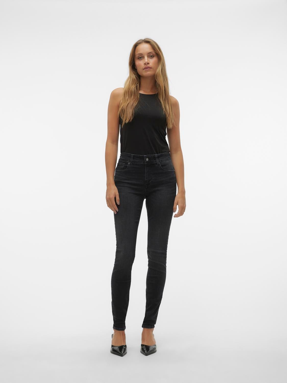 VMEMBRACE Mid Rise Skinny Fit Jeans