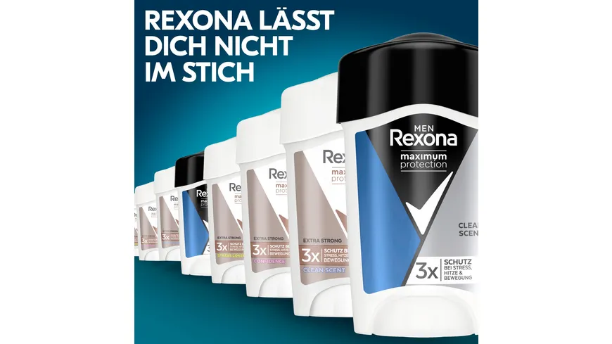 Rexona Maximum Protection Men Deo Cremestick Anti-Transpirant Clean Scent 45 ml 45 ml