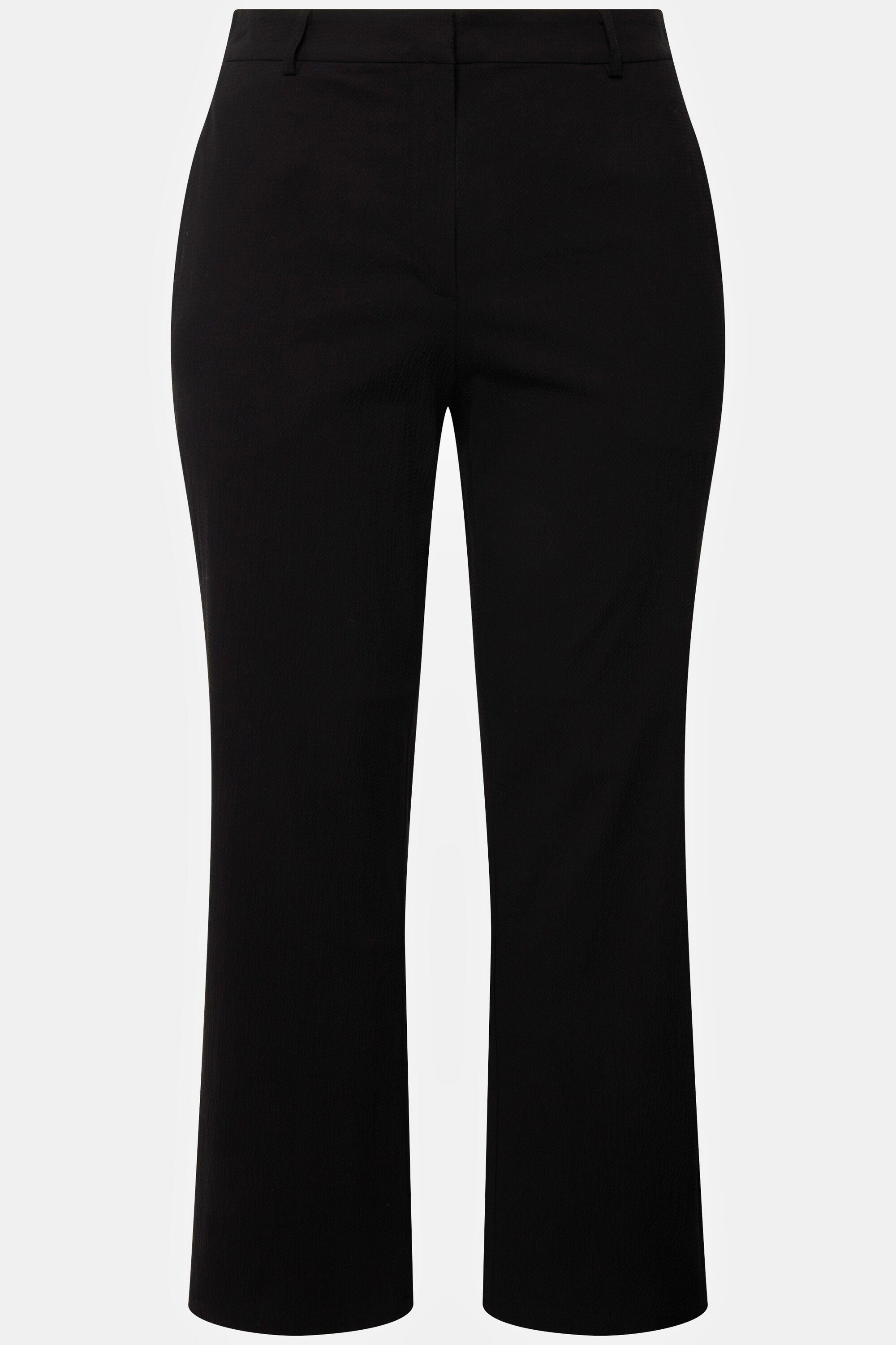 Ulla Popken Funktionshose 7/8-Hose Mandy Bubble-Qualität Elastikbund
