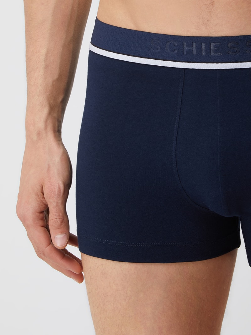 Trunks mit Stretch-Anteil im 3er-Pack in mittelgrau meliert