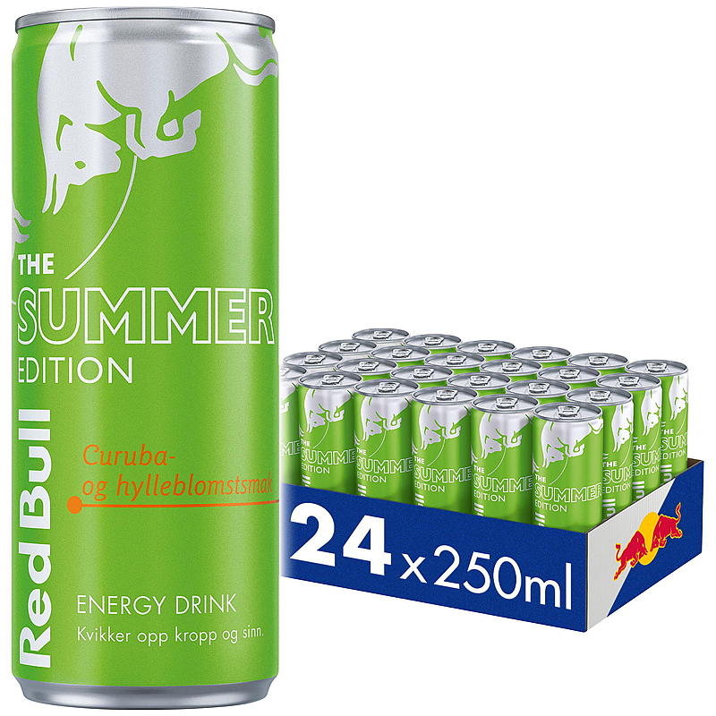 Red bull Red Bull 250 ml Summer Edition Curuba & hylleblomst