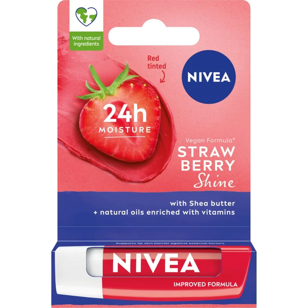 NIVEA LÆBEPRODUKT Jordbærlæbestift