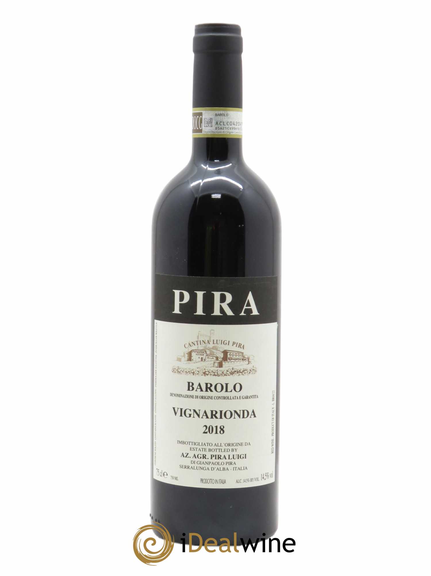 Barolo DOCG Luigi Pira Vigna Rionda  2018 - Lot de 1 Bouteille