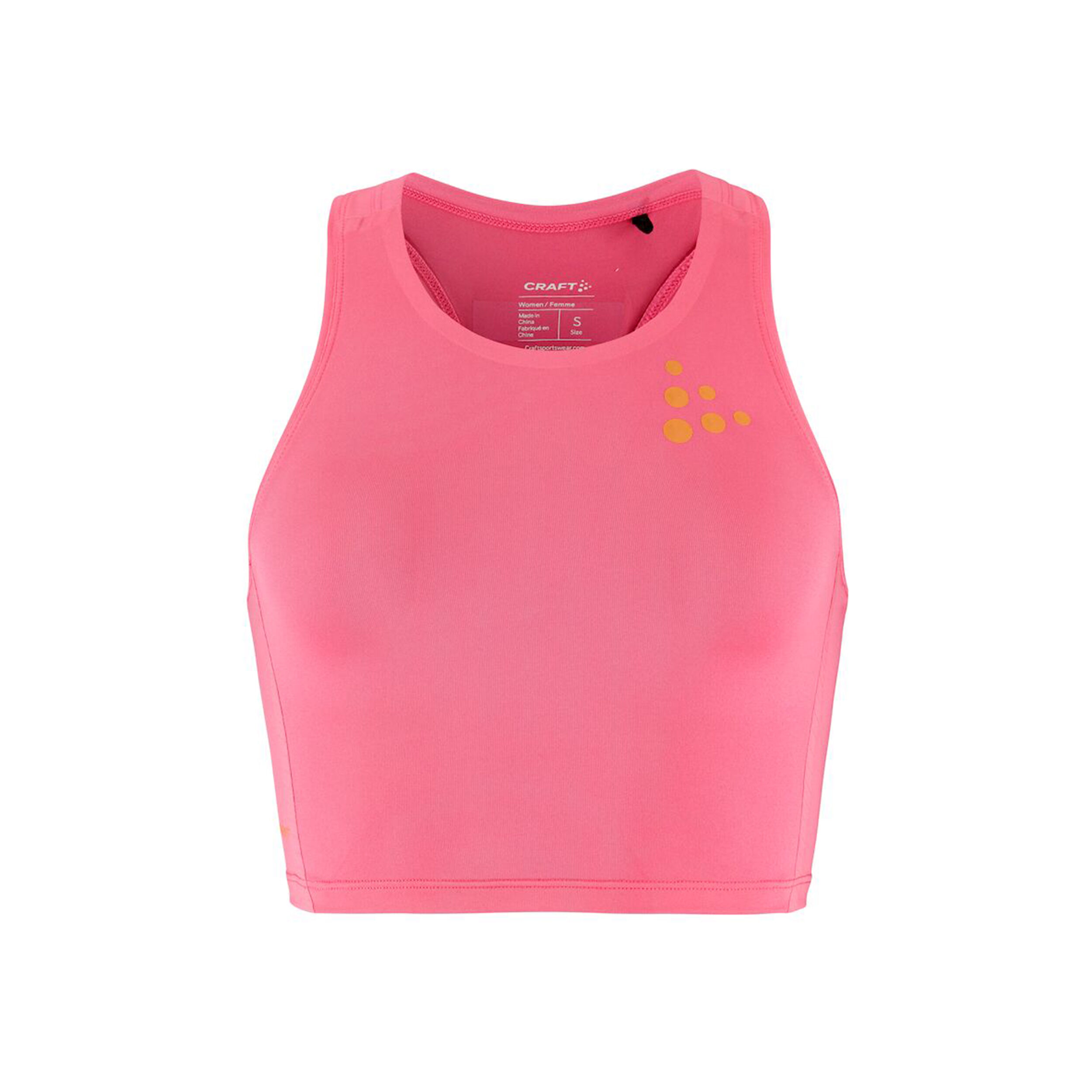 Pro Hypervent Cropped 2 Laufshirt Damen - Pink