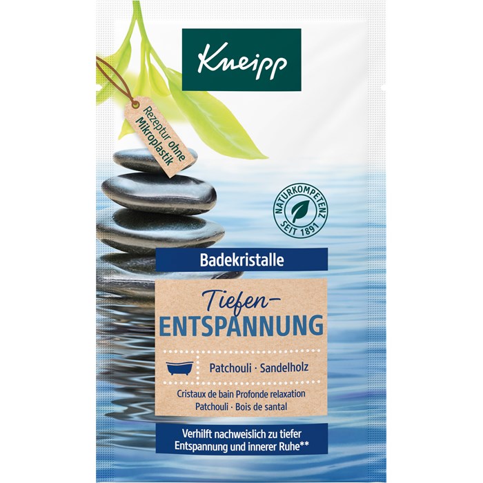 Badekristalle Tiefenentspannung