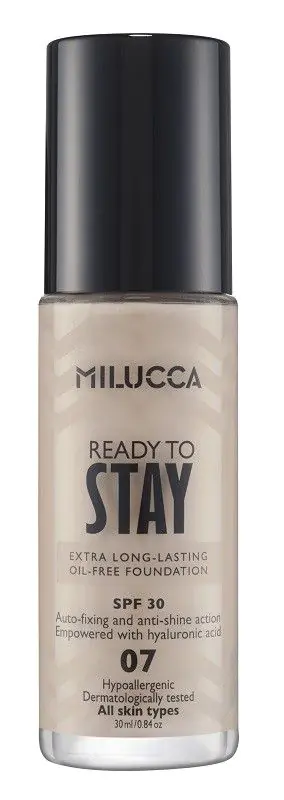 „Milucca Ready To Stay Foundation 07“ veido makiažo pagrindas