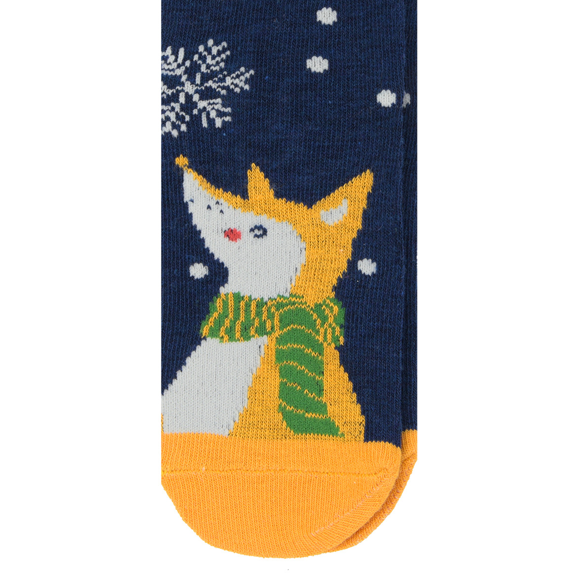 1 Paar Kinder Socken mit Fuchs-Motiv