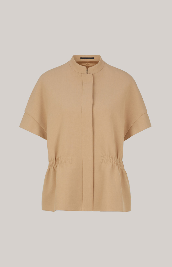 Cape-Blazer in Beige