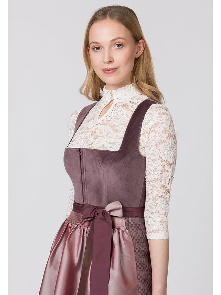 Stockerpoint Dirndl ''Malve'' in Aubergine günstig kaufen