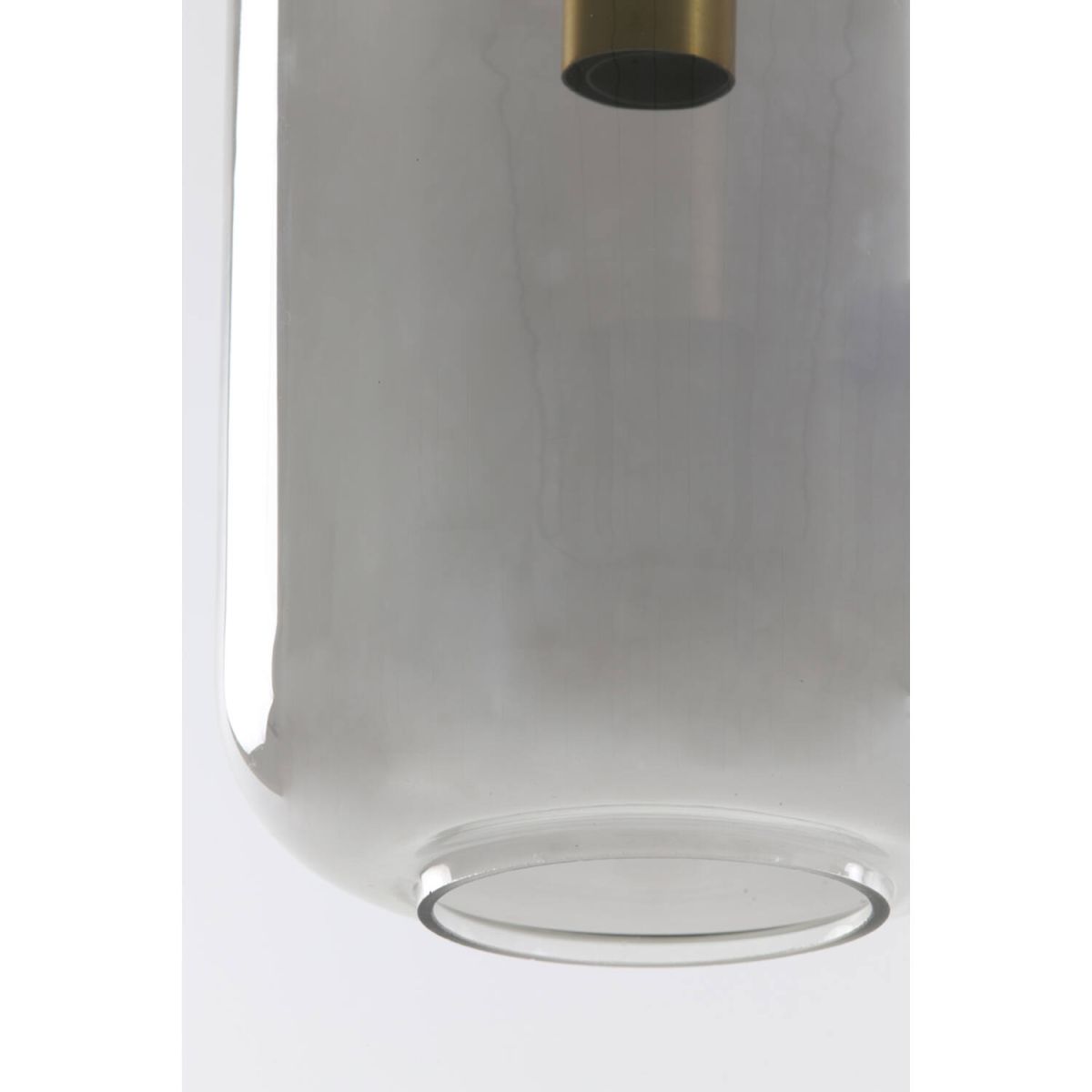 Trendhopper 1-flg Hängeleuchte Loki Rauchglas