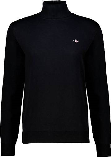 GANT Herren Rollkragenpullover mit Wolle