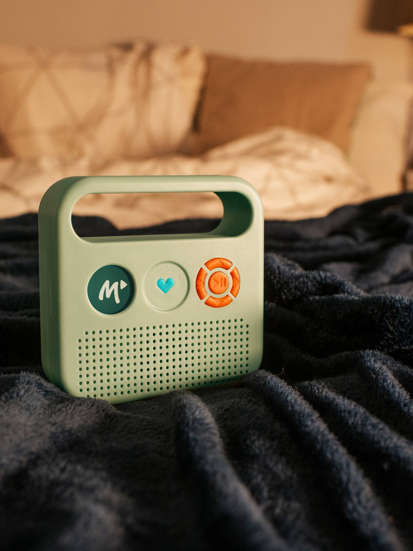 Enceinte pour enfants MERLIN vert