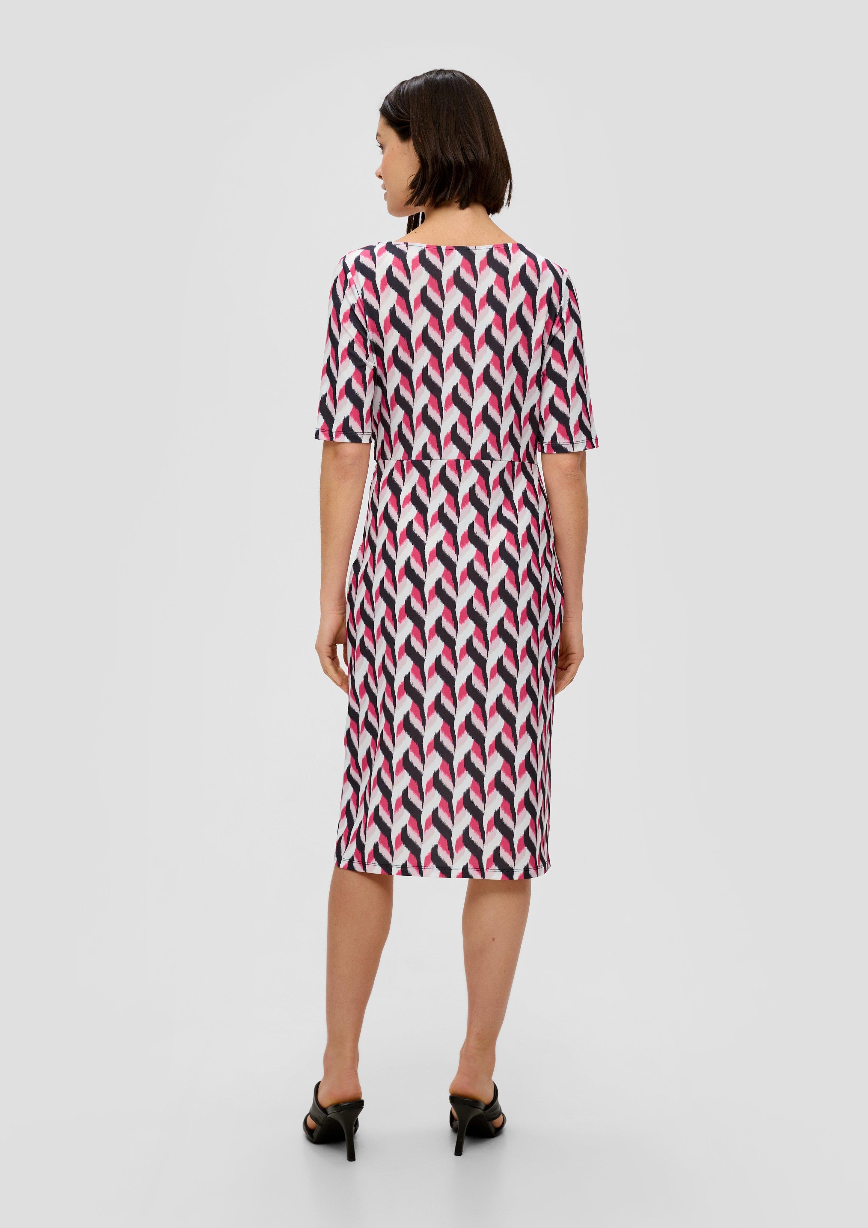Midikleid mit All-over-Print  2144356-99B2
