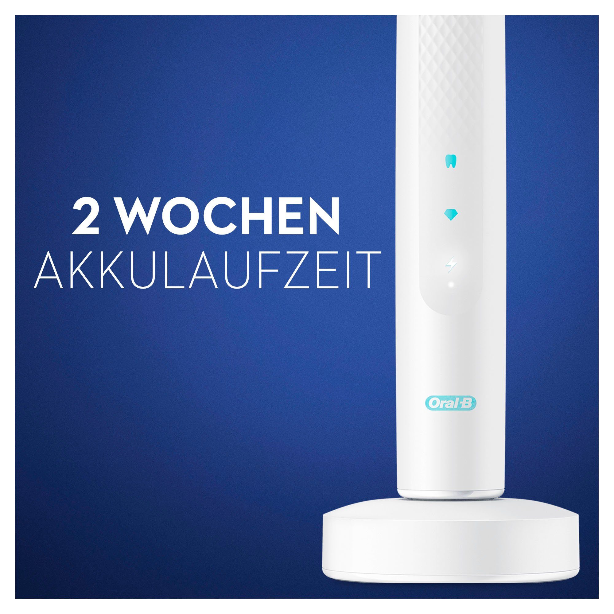 Oral-B Schallzahnbürste Pulsonic Slim Clean 2000, Aufsteckbürsten: 1 St.