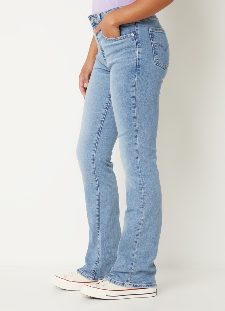 Levi's 725 traperice visokog struka s bootcutom, srednje prane boje