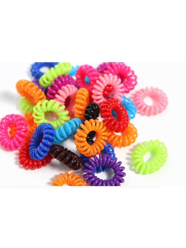 MeinVIPShop Haargummi in Spiralform 15 er Set günstig kaufen onesize