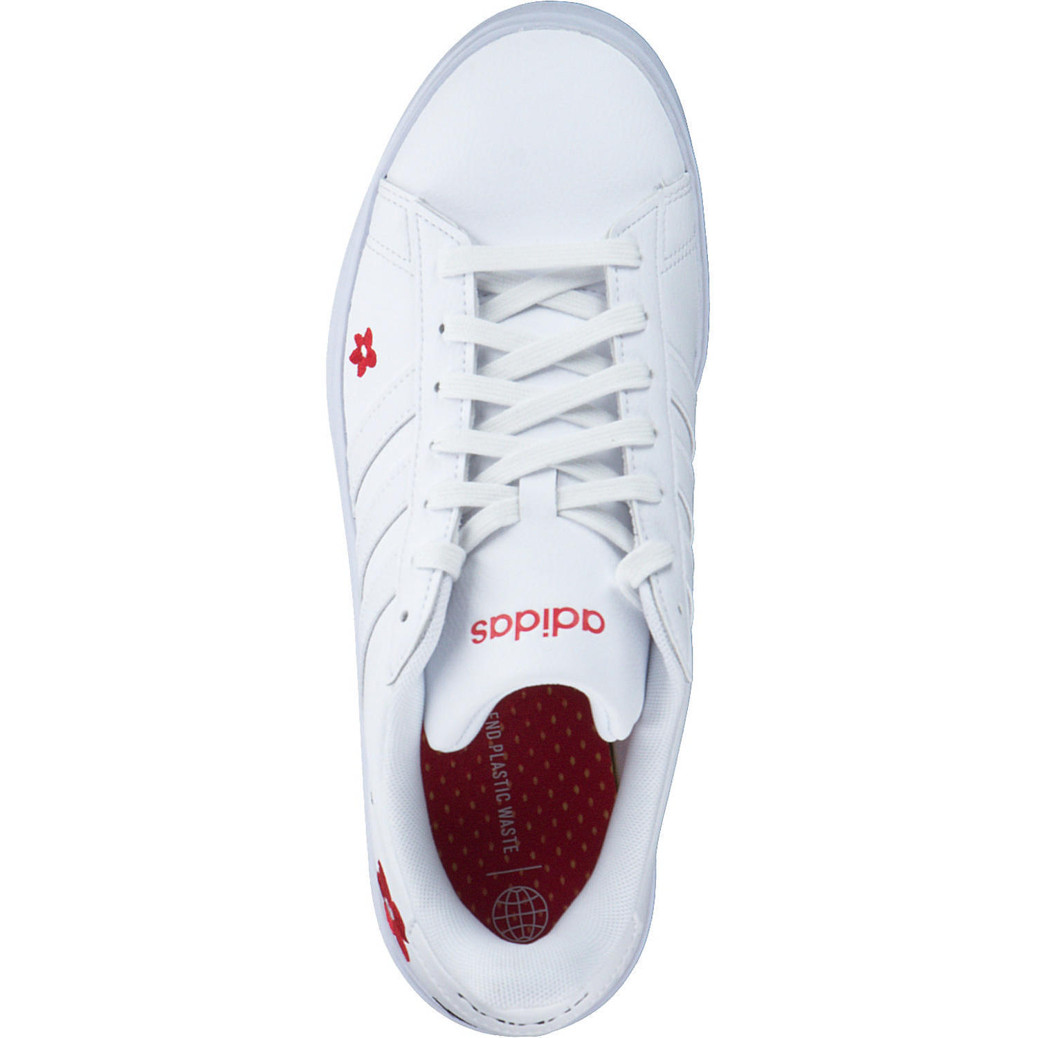 Adidas Grand Court 2.0 W, Sneakers Low, Damen, Weiß