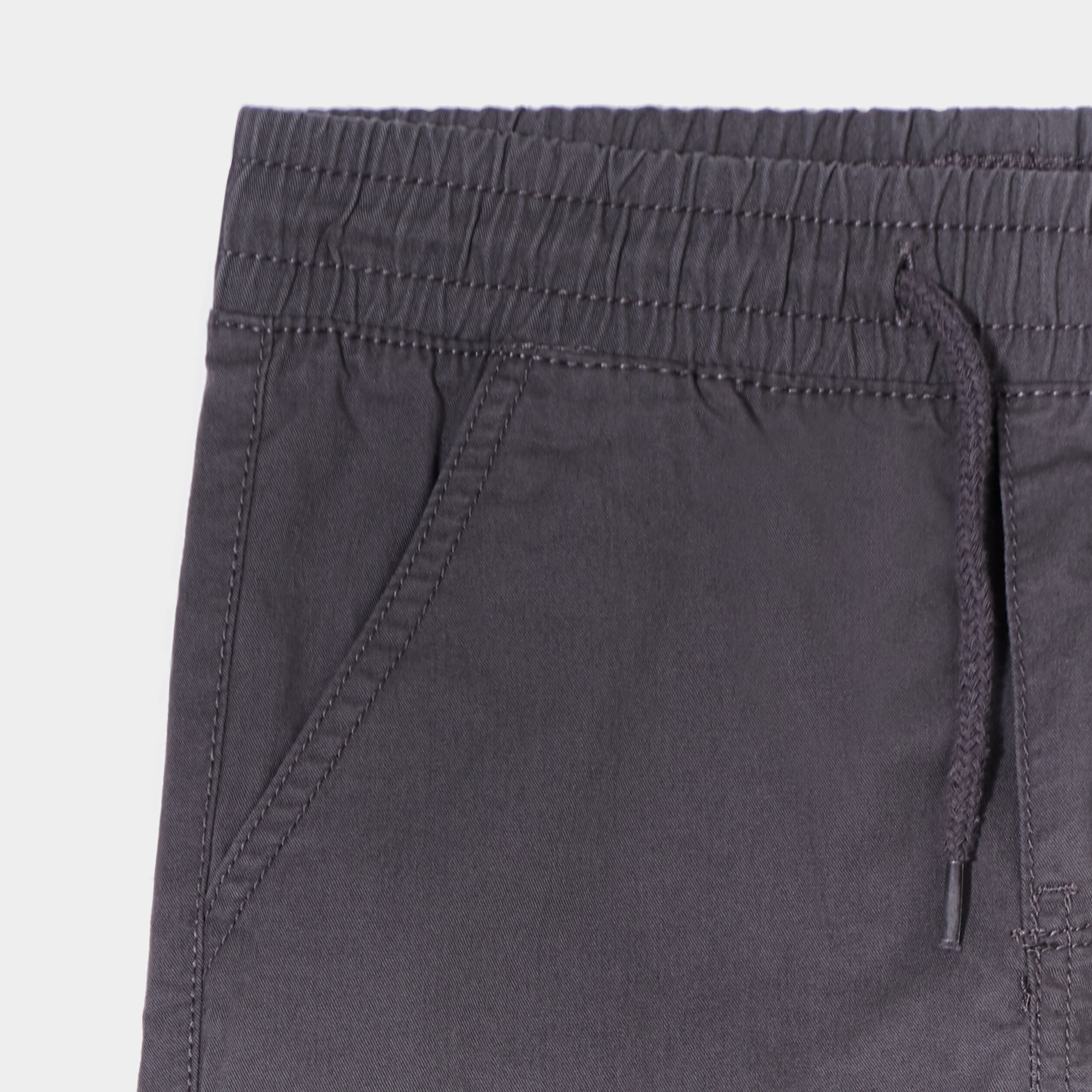 Pantalon jogger regular gris foncé garçon | La Halle