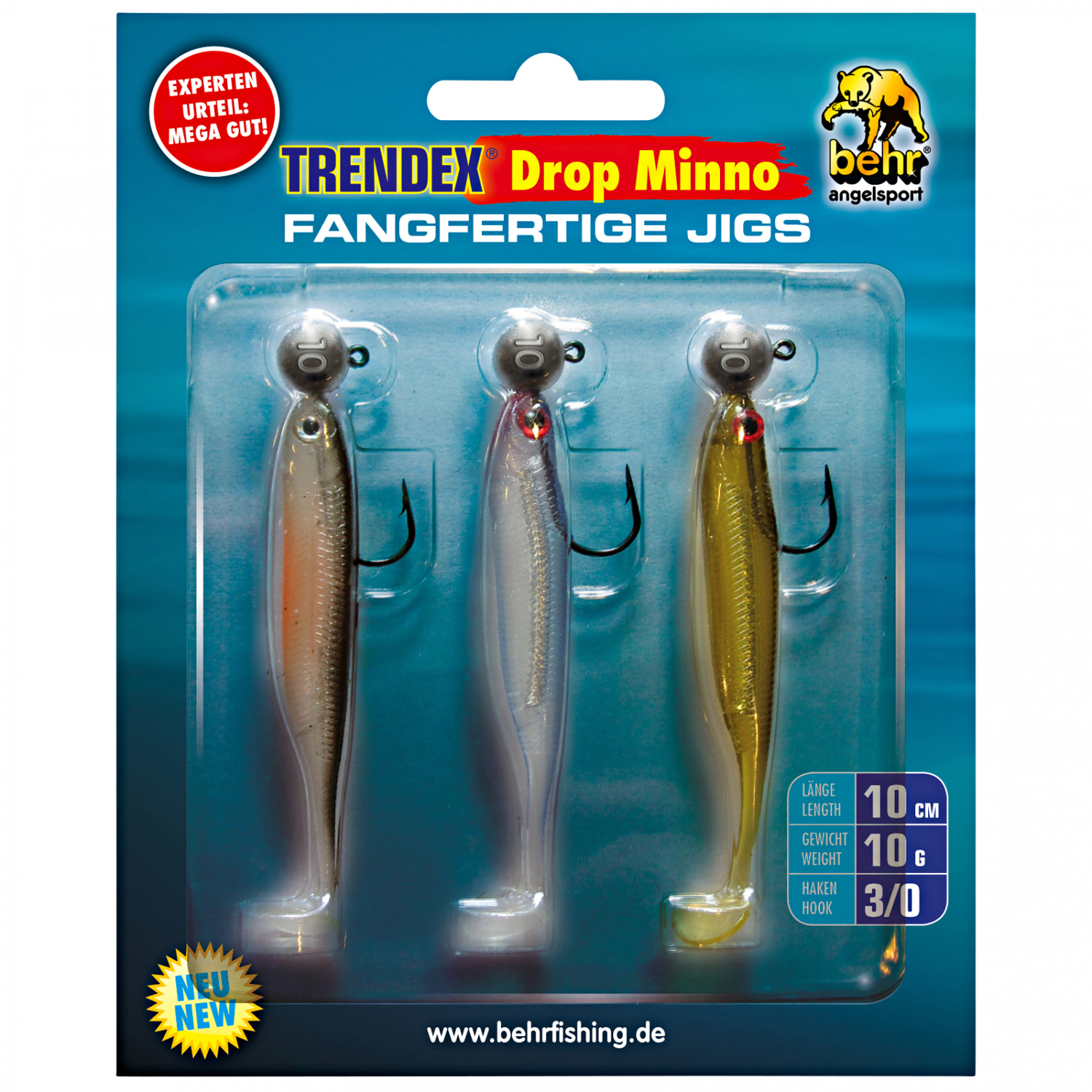 Trendex Gummifischset Drop Minno