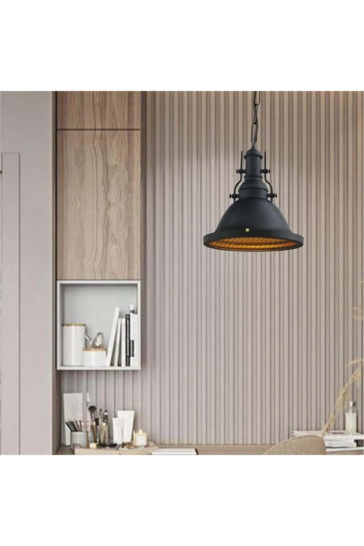 Bamyum  Pendelleuchte E27 Fassung Metall Hängelampe & Deckenlampe Hängependelleuchte