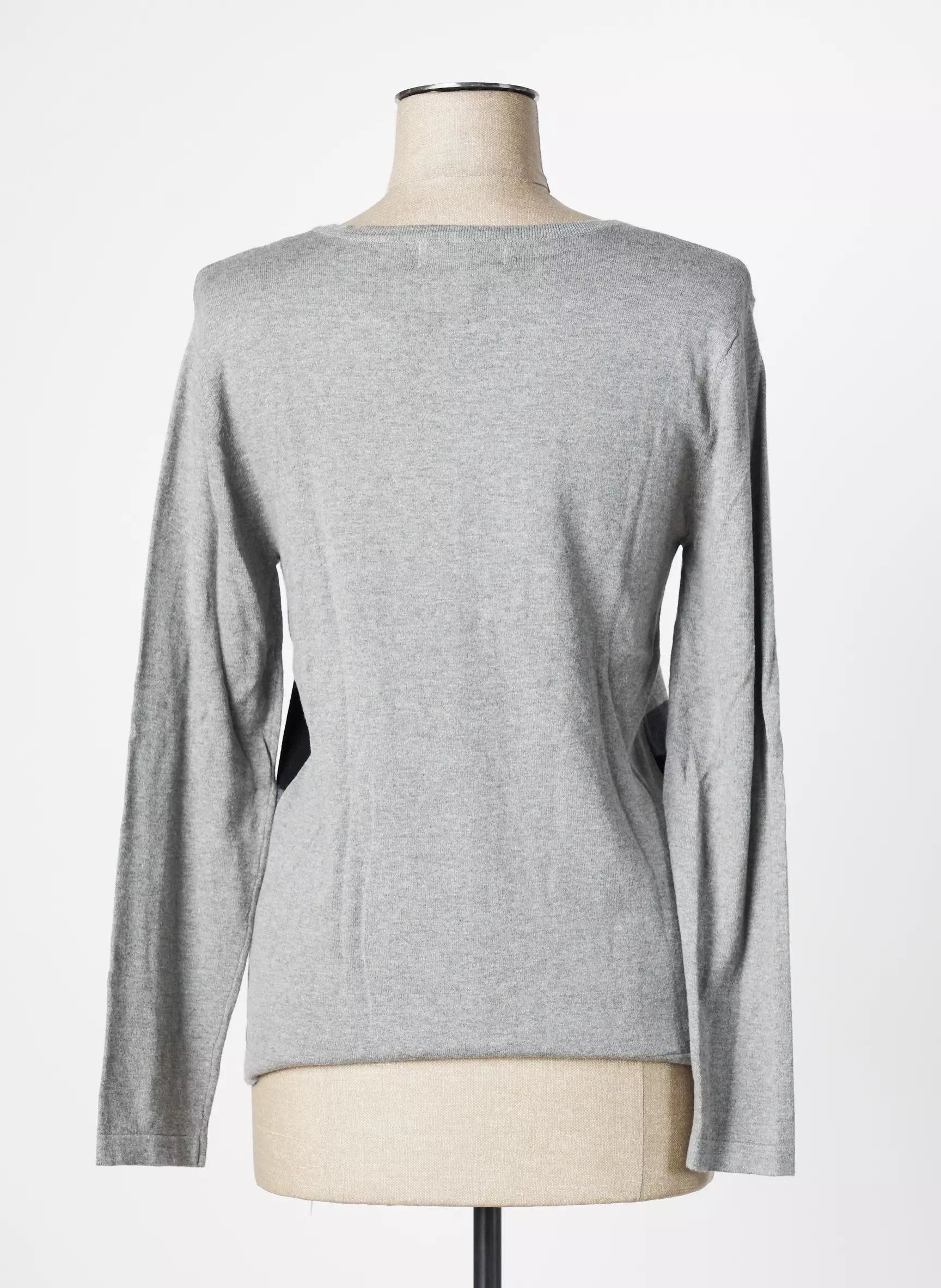 Soie Pour Soi Pulls Femme couleur gris