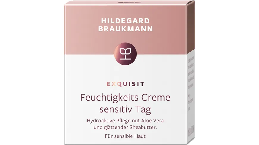 HILDEGARD BRAUKMANN EXQUISIT Feuchtigkeits Creme sensitiv Tag
