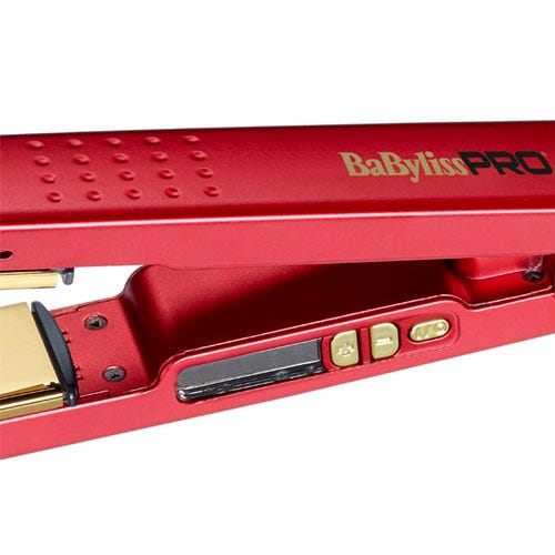 BaBylissPRO Glätteisen TITANIUM IONIC Red