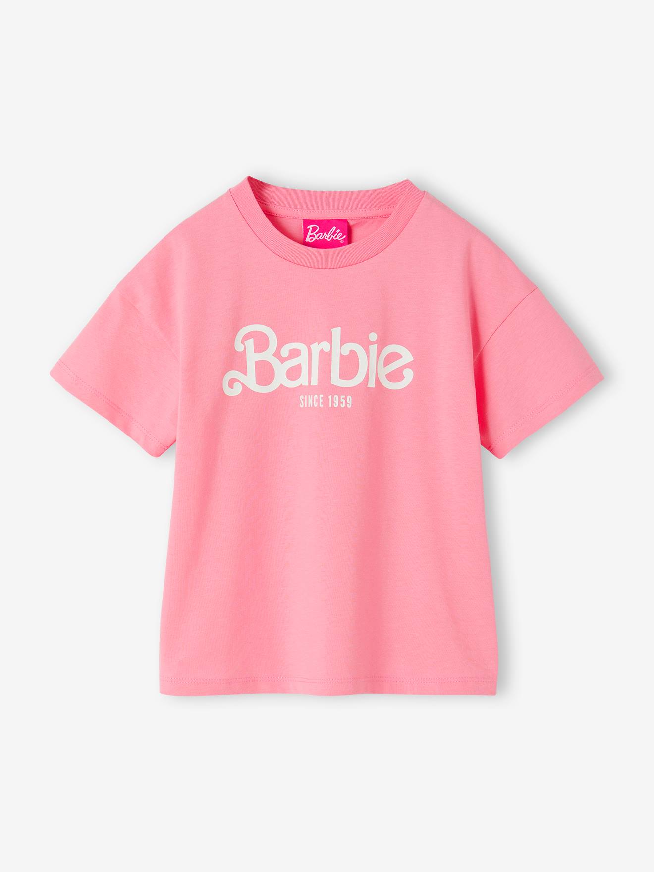 Kinder T-Shirt BARBIE - bonbon rosa