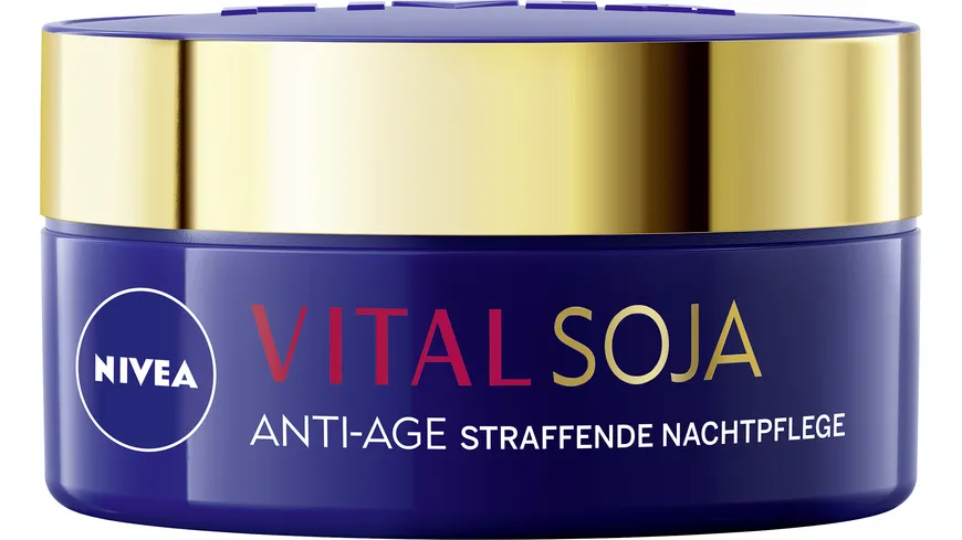 NIVEA VITAL Soja Anti-Age Straffende Nachpflege für Reife Haut 50 ml