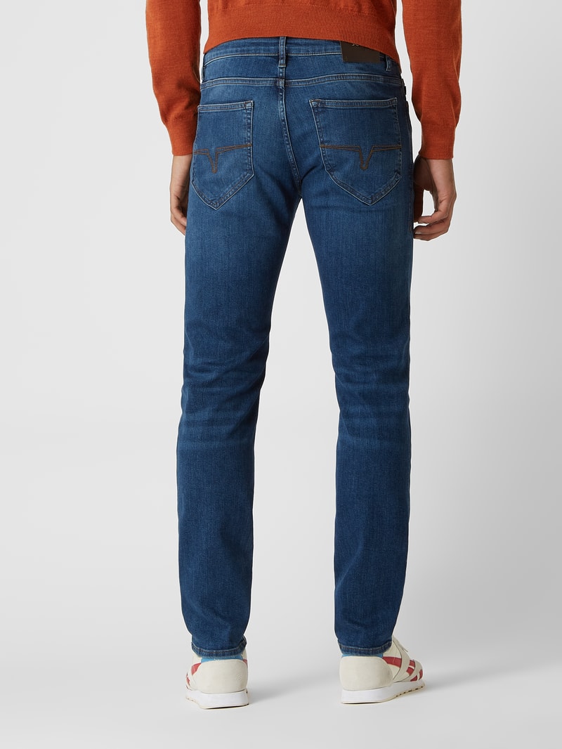 Modern Fit Jeans mit Stretch-Anteil Modell 'Mitch' in jeans