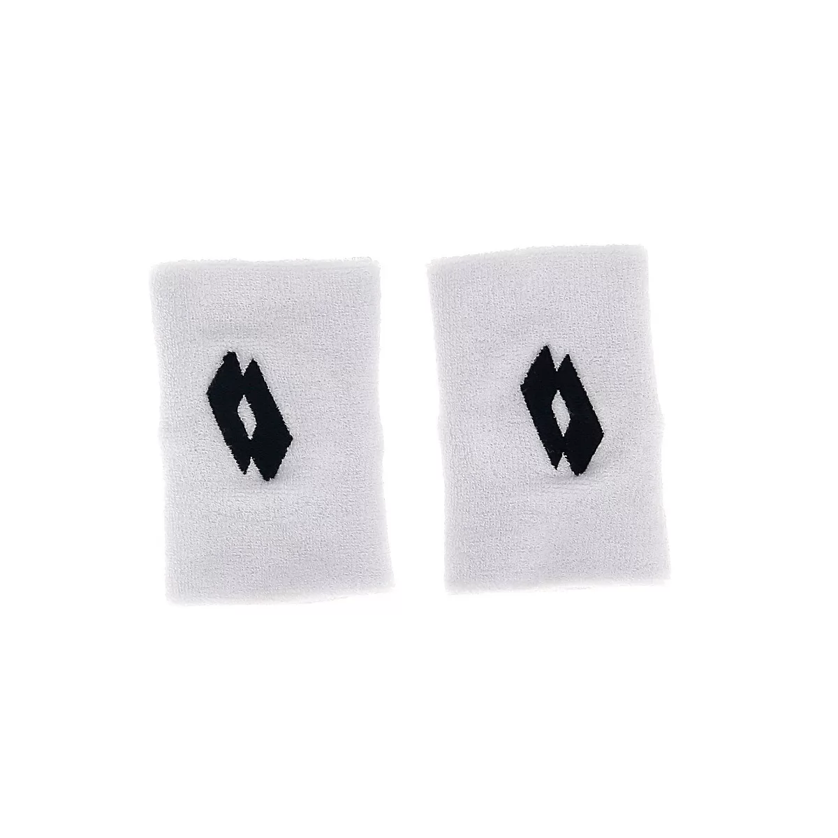 TENNISARMBAND 5 tum, klarvitt/helsvart