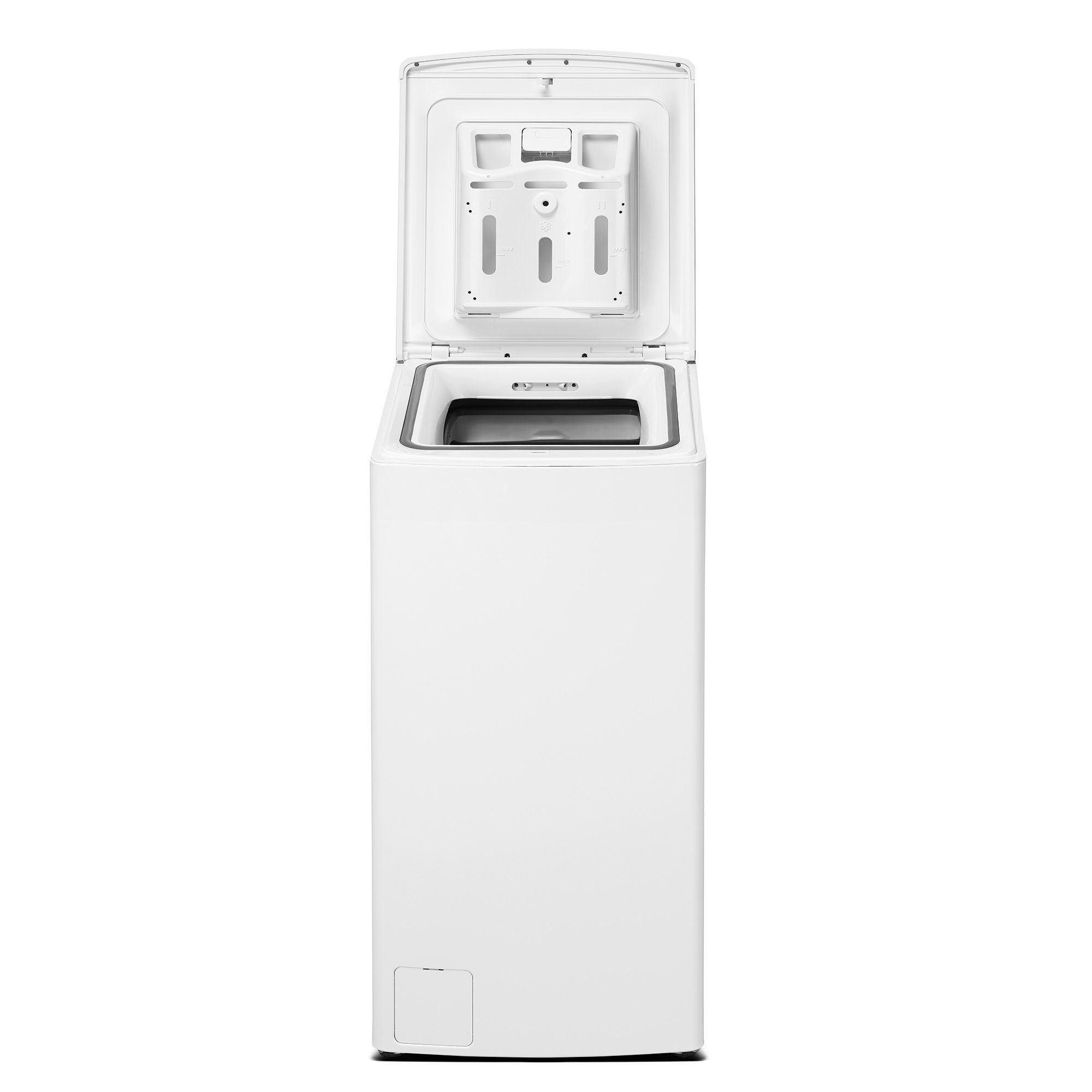 Midea Waschmaschine Toplader MF100T70B-12A, 7,00 kg, 1200 U/min, AquaStop, Soft Opener, XL Türöffnung, Inverter Motor