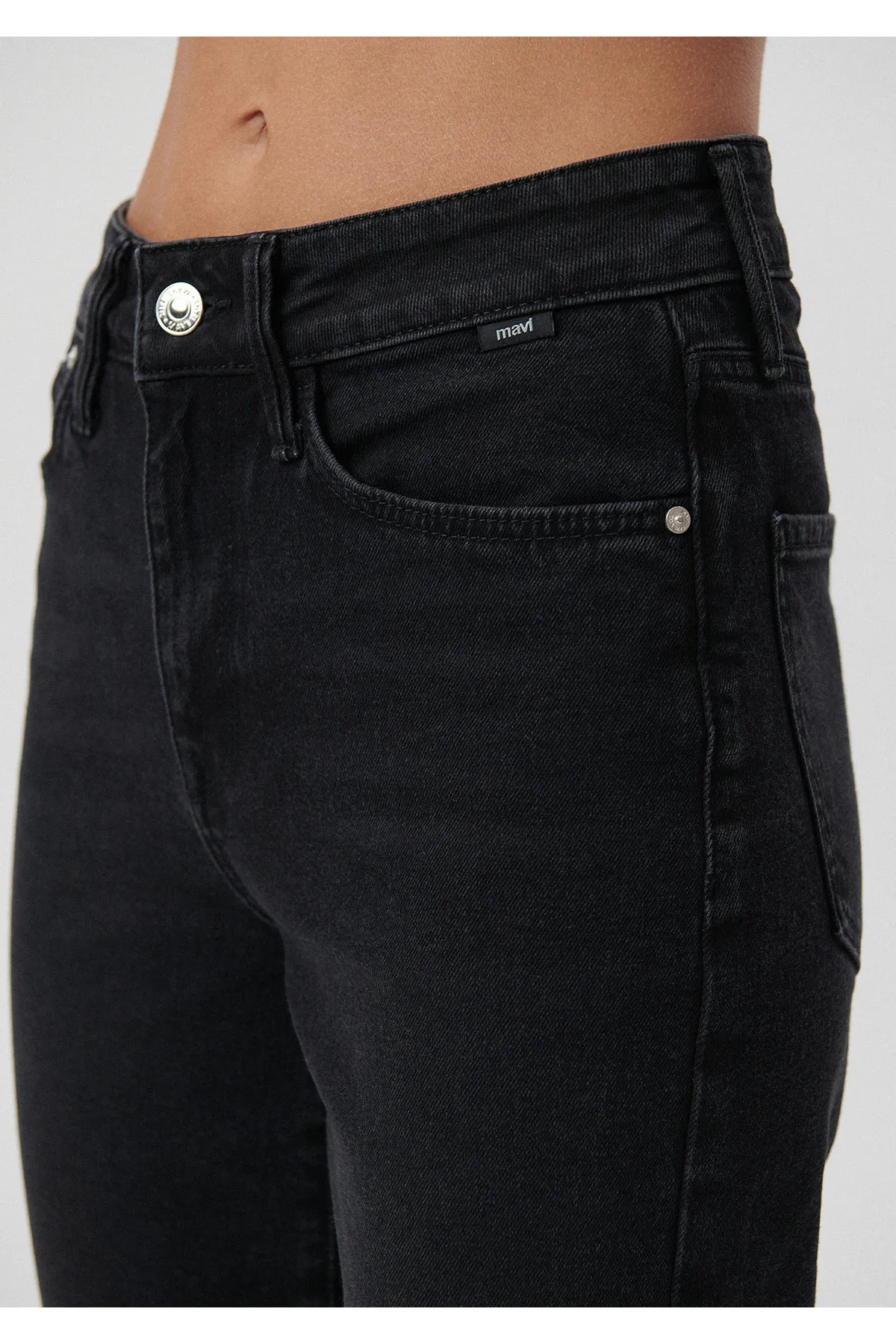 Mavi  Cindy 90er Graue Jeanshose -100277-30104