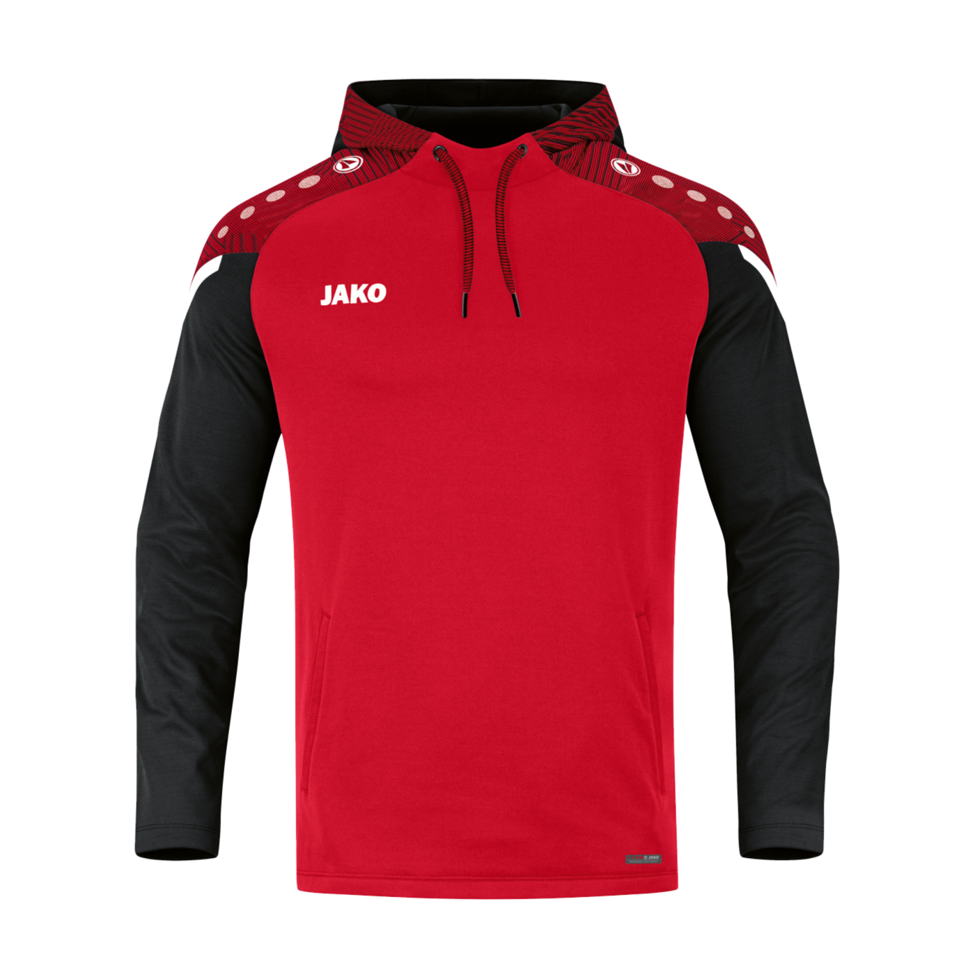 JAKO Performance Hoody Rot Schwarz F101