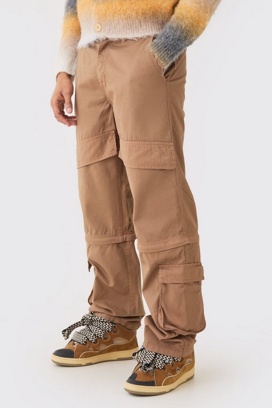 Lockere Hose mit Reißverschluss