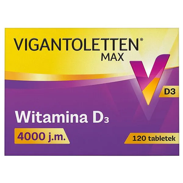 Vigantoletten Max 4000 jm, Tabletki